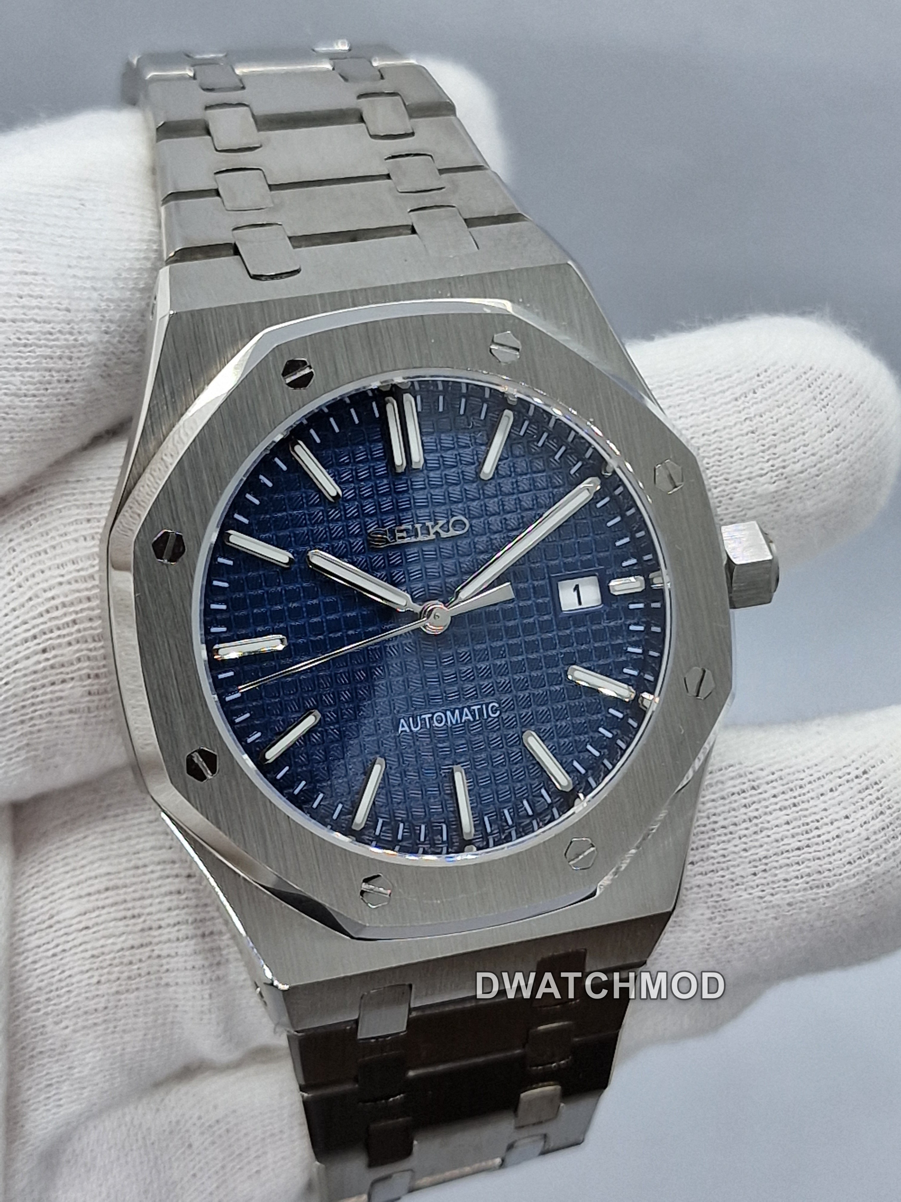 Orologio Mod Royal Oak Blu NH35 automatico
