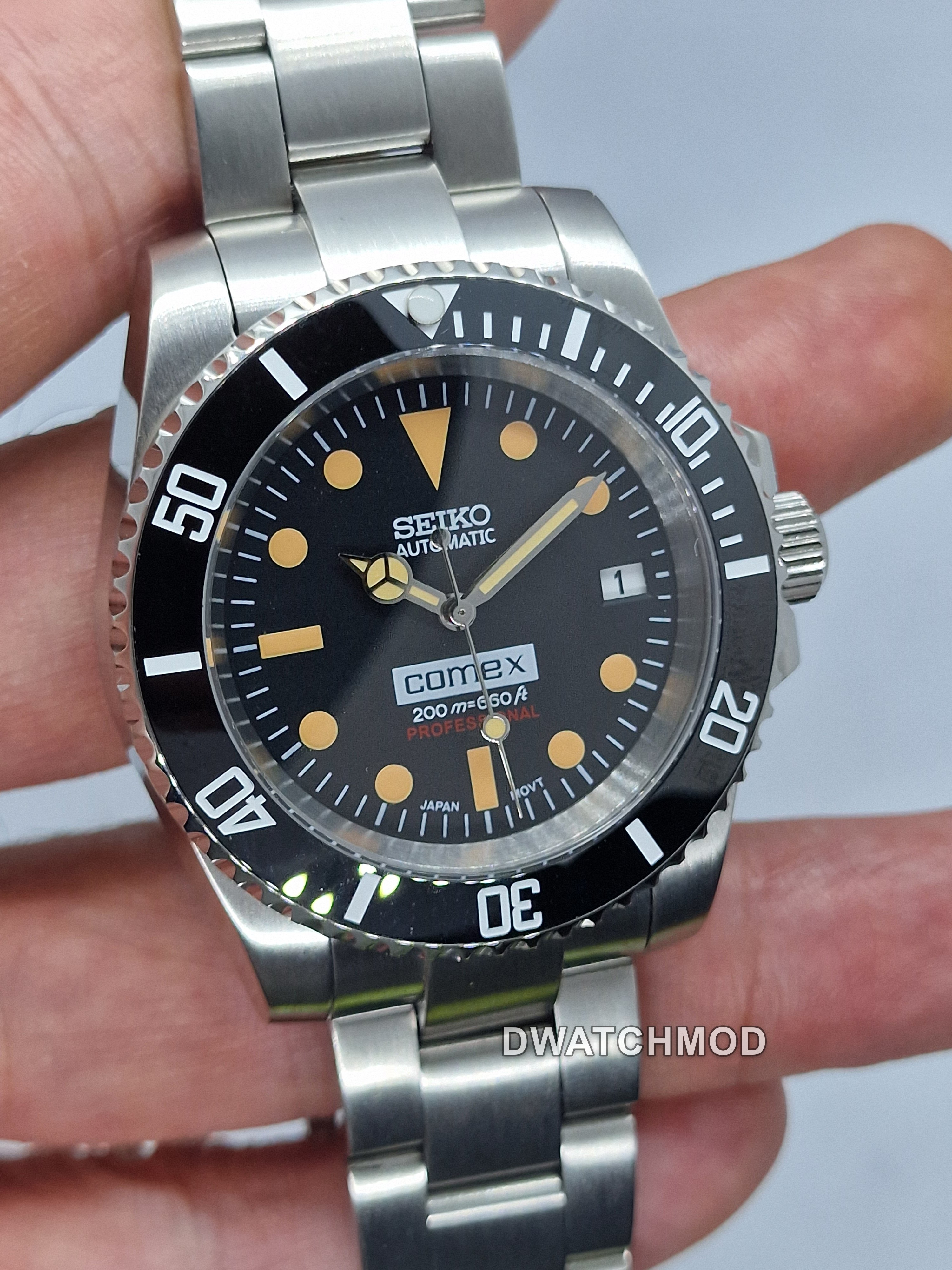 Orologio Mod Comex Nh35 automatico 40mm vetro zaffiro